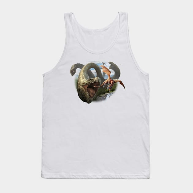 Three Course Meal Tank Top by Razwit